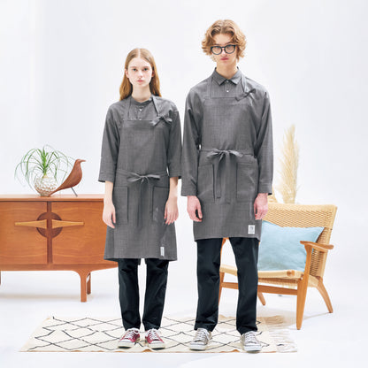 長袖ロングシャツ