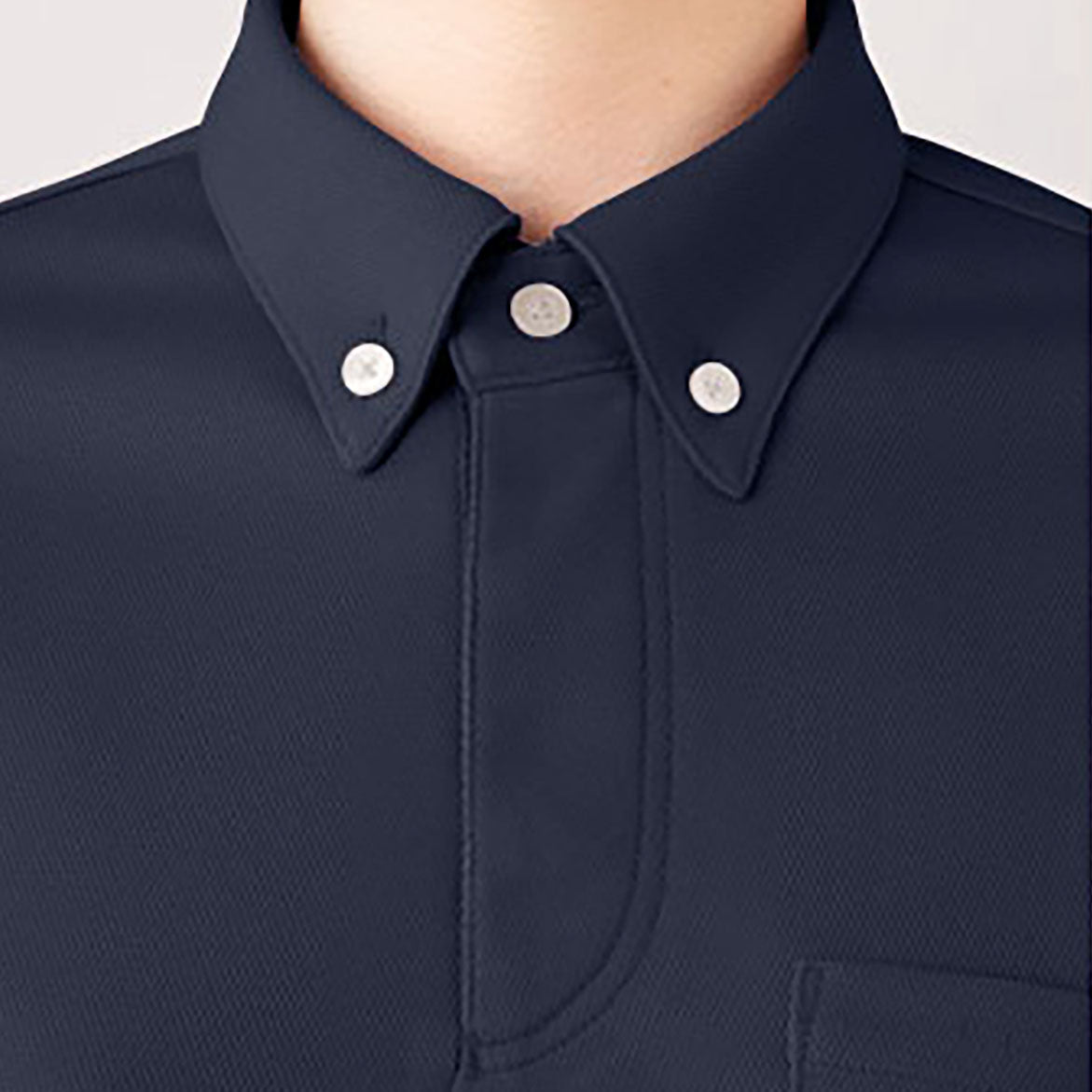 長袖ポロシャツ