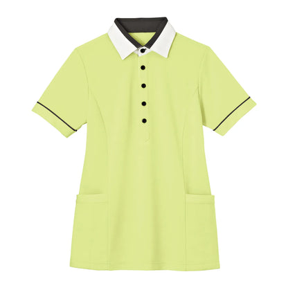 半袖ロングポロシャツ