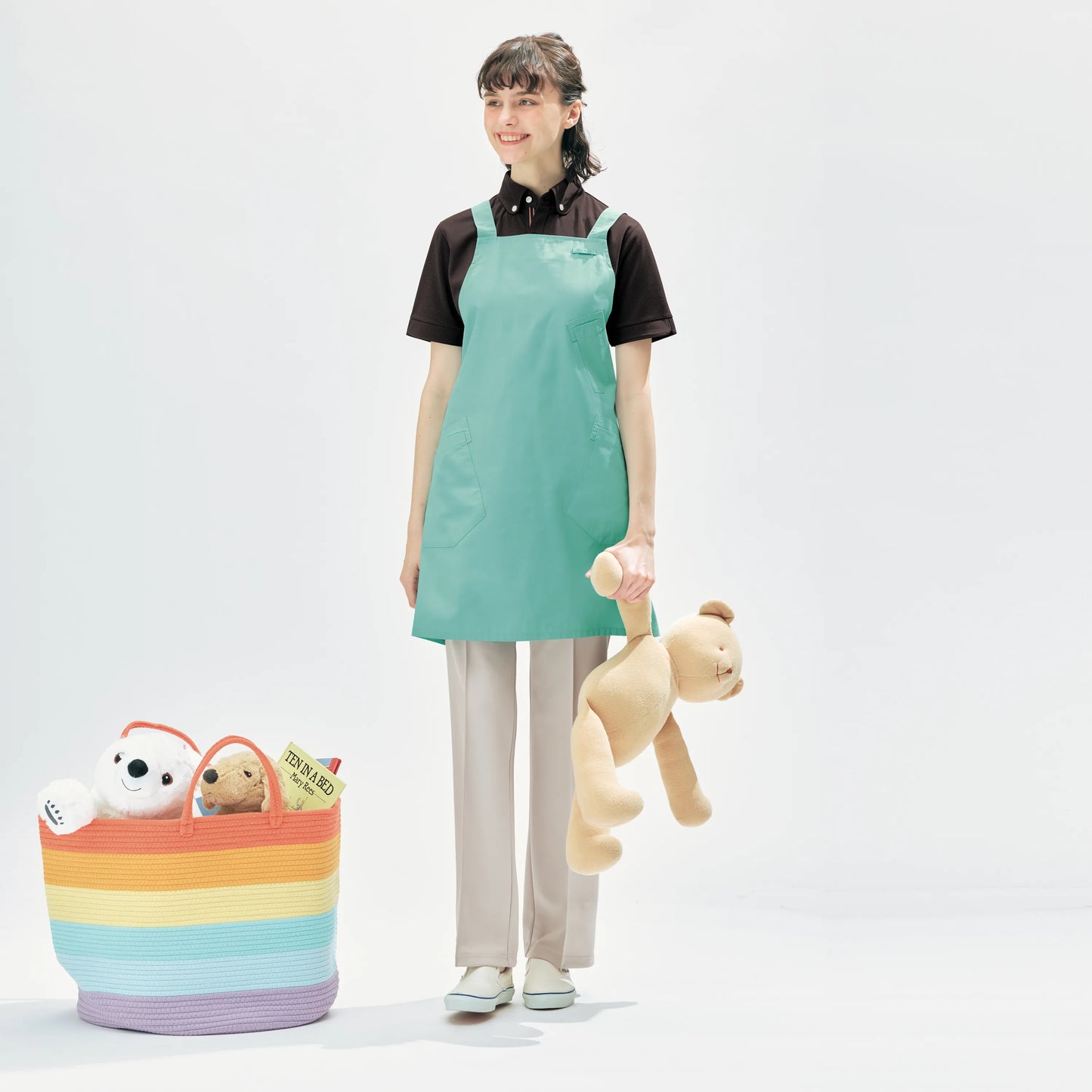 ニットストレートパンツ