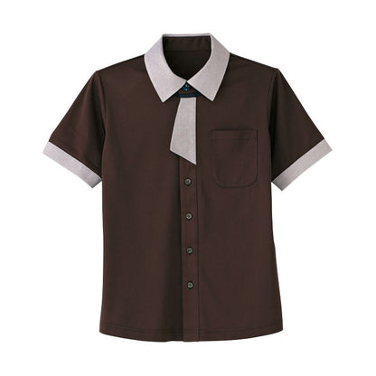 半袖ニットシャツ