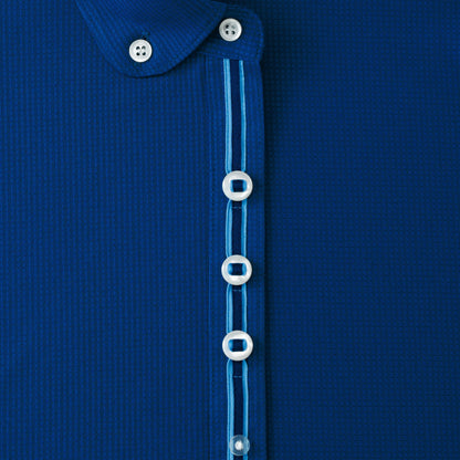 半袖ニットシャツ