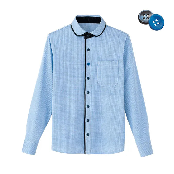 長袖ニットシャツ