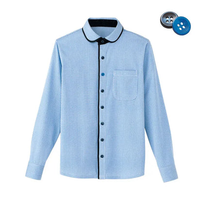 長袖ニットシャツ