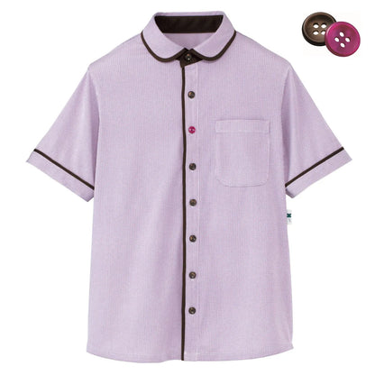 半袖ニットシャツ