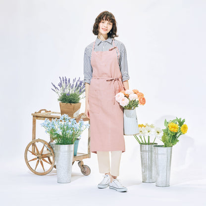 八分袖ロングシャツ