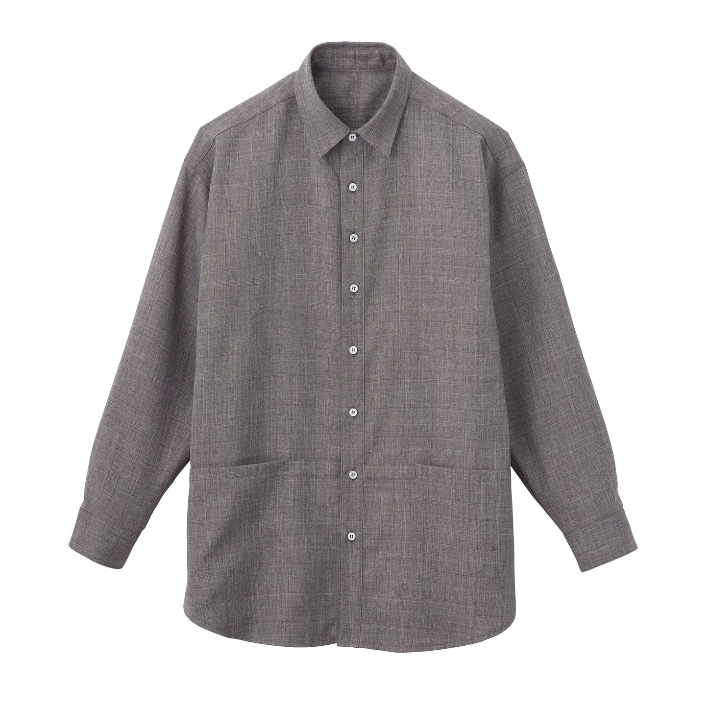 長袖ロングシャツ