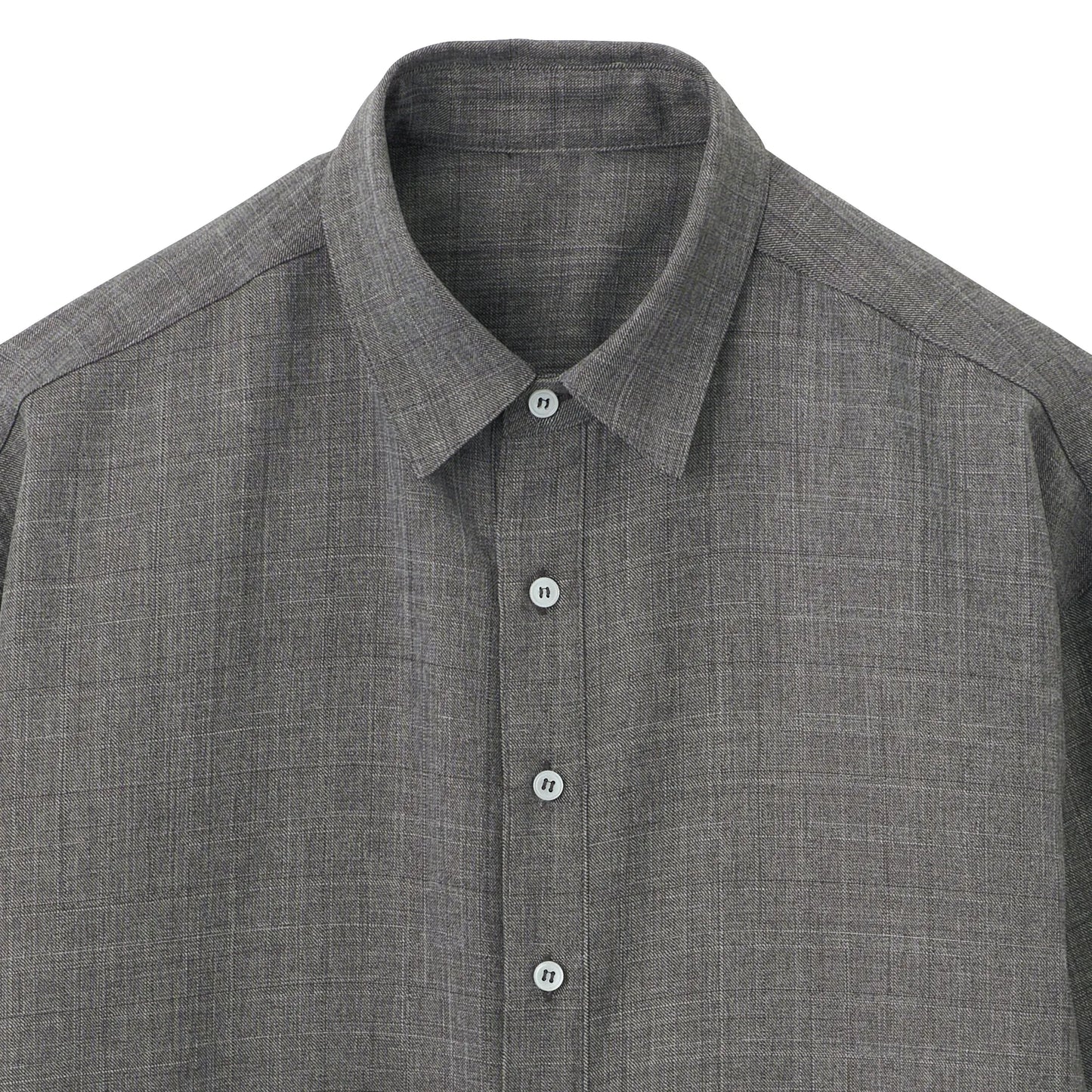 長袖ロングシャツ