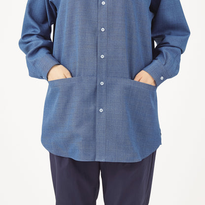 長袖ロングシャツ