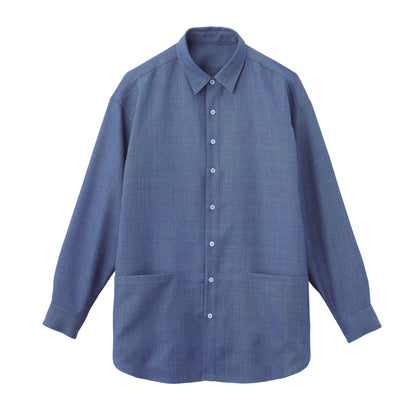 長袖ロングシャツ